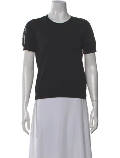 Pre-owned Michael Kors Crew Neck Short Sleeve T-shirt In Gray