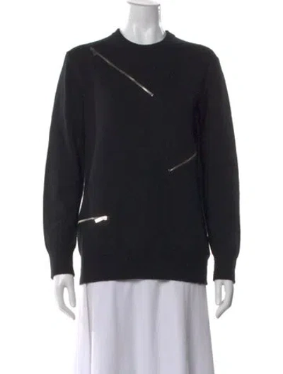 Pre-owned Michael Kors Crew Neck Sweater In Black
