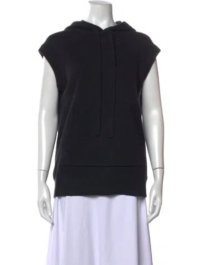 Pre-owned Michael Kors Crew Neck Sweater In Black