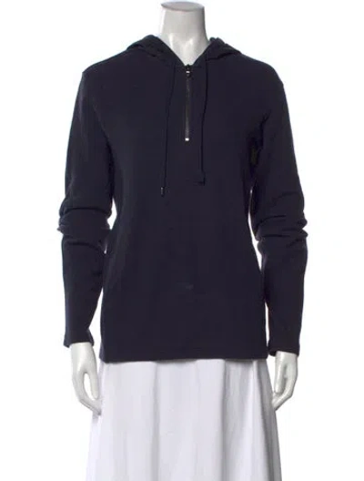 Pre-owned Michael Kors Crew Neck Sweater In Blue