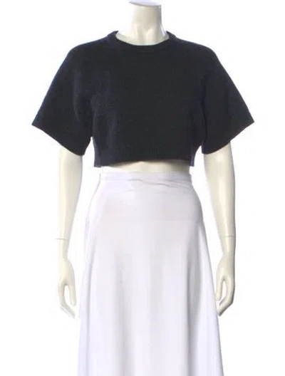 Pre-owned Michael Kors Crew Neck Sweater In Gray