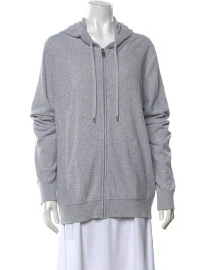 Pre-owned Michael Kors Crew Neck Sweater In Grey