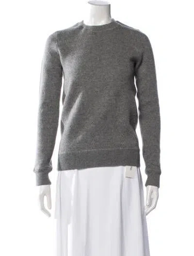 Pre-owned Michael Kors Crew Neck Sweater In Grey