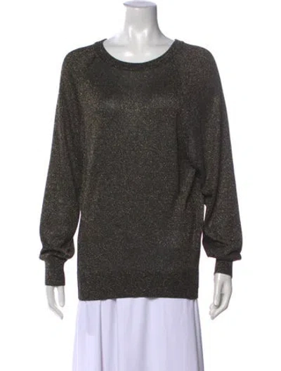 Pre-owned Michael Kors Crew Neck Sweater In Multi