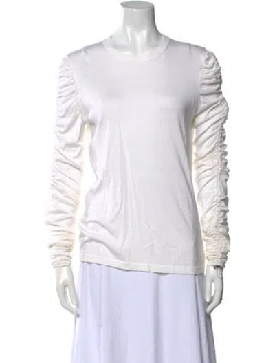 Pre-owned Michael Kors Crew Neck Sweater In Neutral