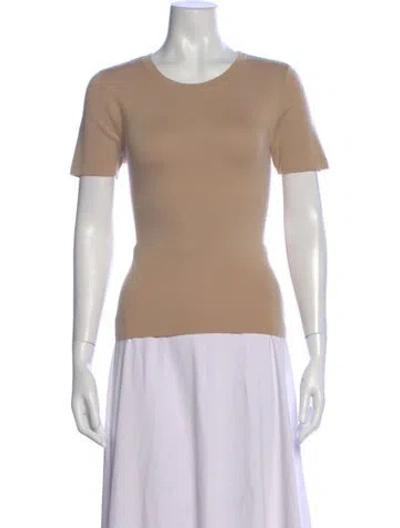 Pre-owned Michael Kors Crew Neck Sweater In Neutral