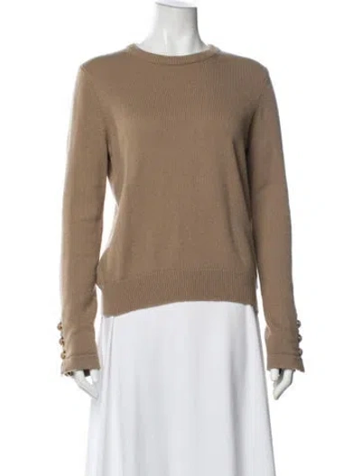 Pre-owned Michael Kors Crew Neck Sweater In Neutral
