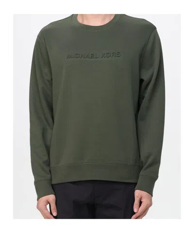 Michael Kors Crew Neck Sweatshirt In Black