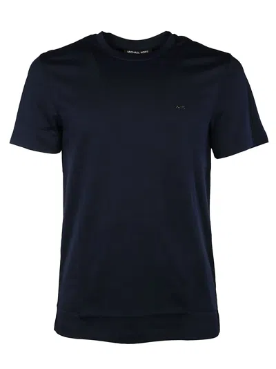 Michael Kors Crew Neck T-shirt In Midnight