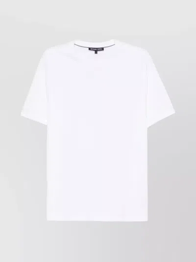 Michael Kors Crew Neck T-shirt Short Sleeves In White