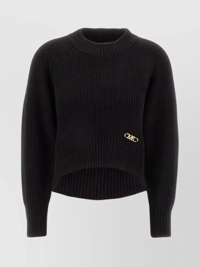 MICHAEL KORS CREW-NECK WOOL BLEND SWEATER