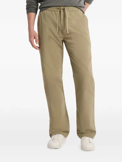 Michael Kors Crinkled Nylon Pants In Neutral