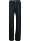 Michael Kors Cropped Denim Jeans In Blue