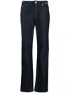 Michael Kors Cropped Denim Jeans In Blue