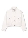 Michael Kors Cropped Jacket In Neutrals