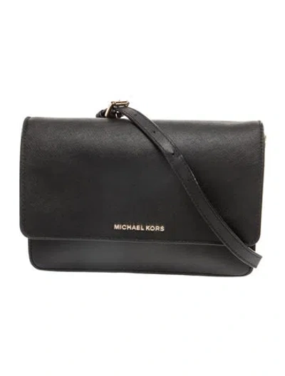 Pre-owned Michael Kors Crossbody Bag In Black