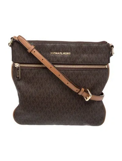 Pre-owned Michael Kors Crossbody Bag In Brown
