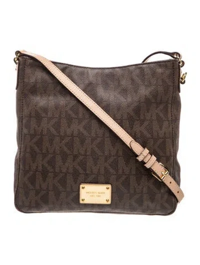 Pre-owned Michael Kors Crossbody Bag In Brown