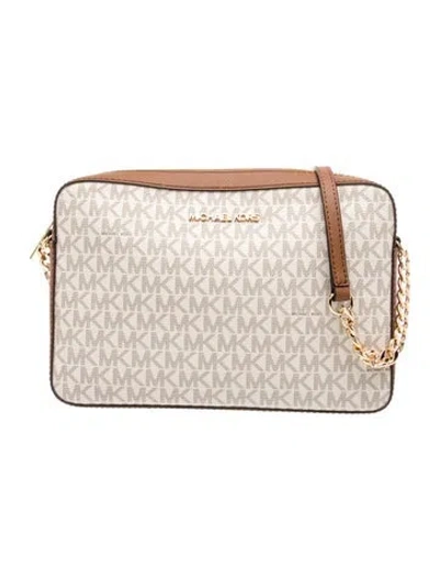 Pre-owned Michael Kors Crossbody Bag W/ Tags In Neutrals