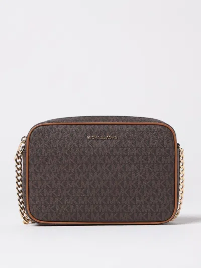 Michael Kors Crossbody Bags  Woman Color Leather In Brown