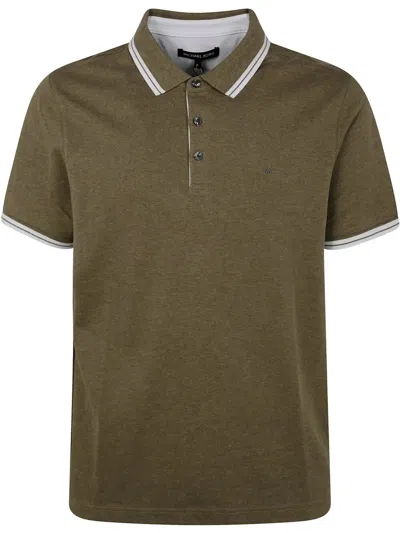 MICHAEL KORS GREENWICH POLO,CS2512720B 303 SAFARI GREEN HEATHER