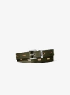 Michael Kors Cutout Leather Blend Belt In Green