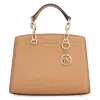 Michael Kors Michael  Cynthia Extra Small Crossbody In Brown