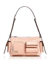 Michael Kors Dakota Medium Pocket Shoulder Bag In Smokey Rose