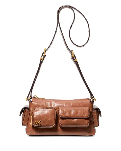 Michael Kors Dakota Small Convertible Pocket Leather Crossbody