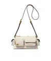 Michael Kors Dakota Small Crossbody Bag In White