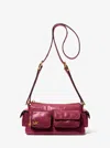 Michael Kors Dakota Small Leather Shoulder Bag In Multi