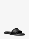 Michael Kors Dana Leather Slide Sandal