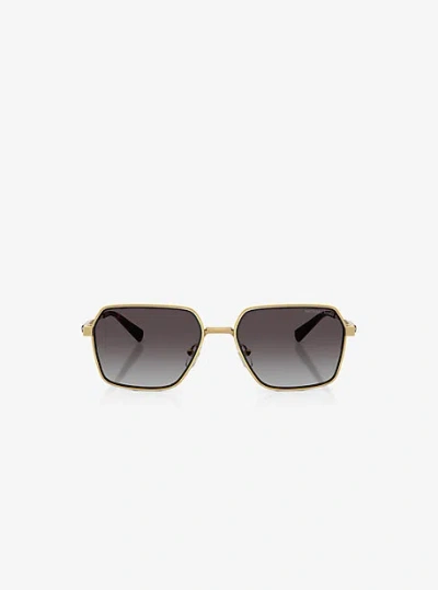 Michael Kors Dana Point Sunglasses In Gold