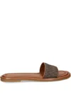 Michael Kors Dana Slides In 褐色