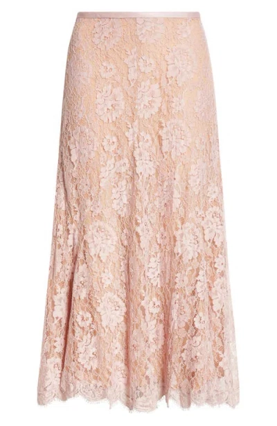 MICHAEL KORS MICHAEL KORS COLLECTION DANCE CRUSHED FLORAL LACE SKIRT