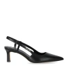 Michael Kors Black Daniella Sling Backs In Black