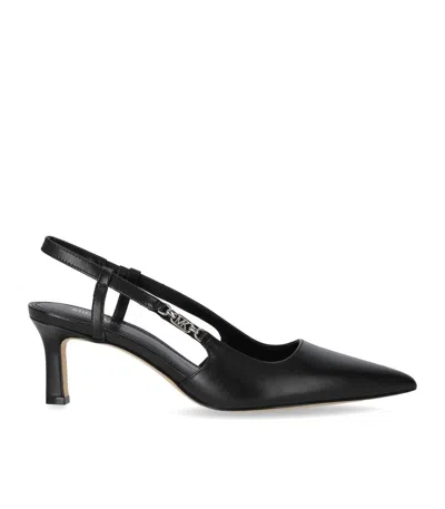 Michael Kors Black Daniella Sling Backs In Schwarz