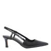 Michael Kors Black Daniella Sling Backs In Nero