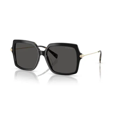 Michael Kors Dark Grey Sport Ladies Sunglasses Mk2247u 395087 55 In Black
