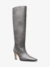 Michael Kors Darrah Burnished Leather Boot In Multi