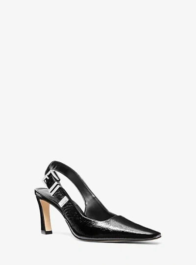 Michael Kors Darrington Pumps In Black Leather