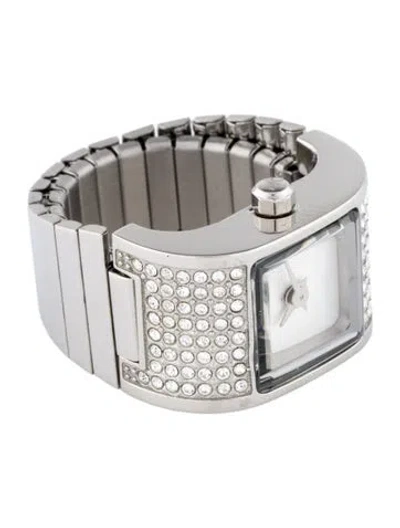 Pre-owned Michael Kors Darrington Ring Watch, 13mm In Multi