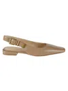 Michael Kors Darrington Slingback Ballerinas In Tortora