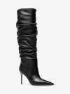 Michael Kors Down Heeled Boot In Black