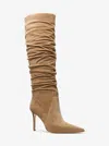 Michael Kors Dawn Suede Boot In Multi