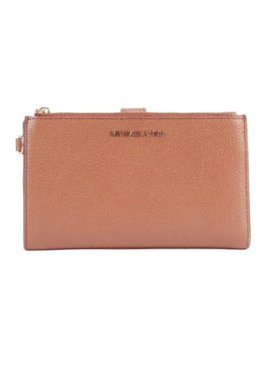 Michael Kors Dblzp Wristlet In Pink