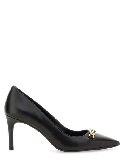 Michael Kors Décolleté With Logo In Black