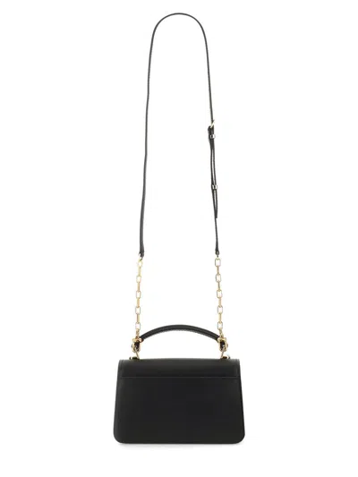 Michael Kors Delancey Crossbody Bags In Black