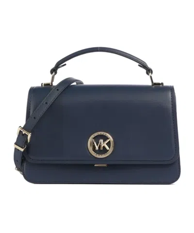 Michael Kors Delancey Handbag In Blue