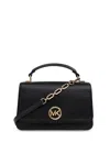 MICHAEL KORS DELANCEY LOGO PLAQUE MEDIUM TOTE BAG